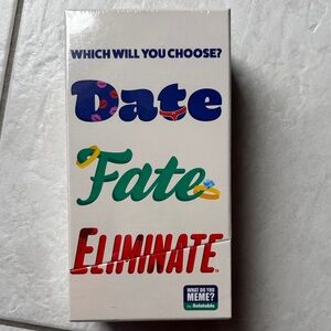 Date Fate Eliminate Card Game